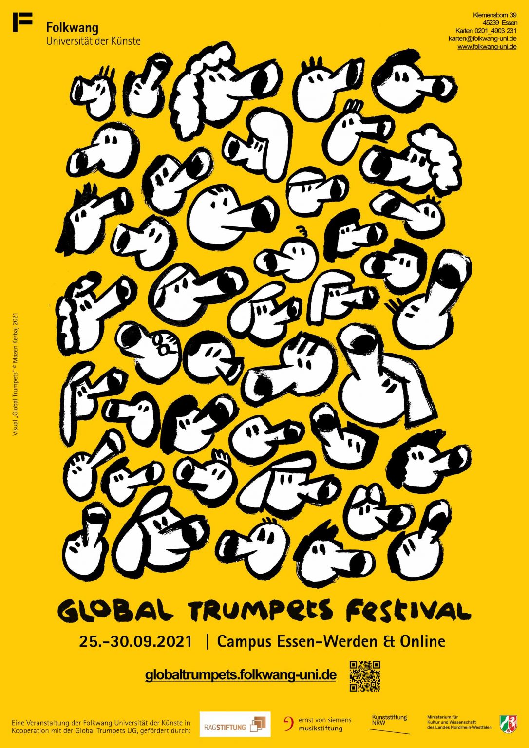 Global Trumpets Festival Poster